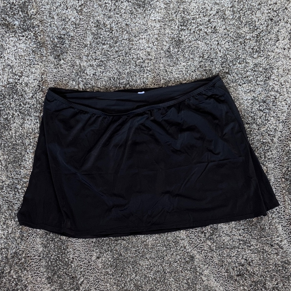 Lane Bryant size 22 Elegant solid Black bathing suit bottom EUC bottom only